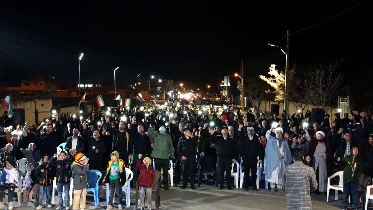 برگزاری جشن باشکوه پیروزی انقلاب اسلامی در شهرستان خلیل‌آباد 