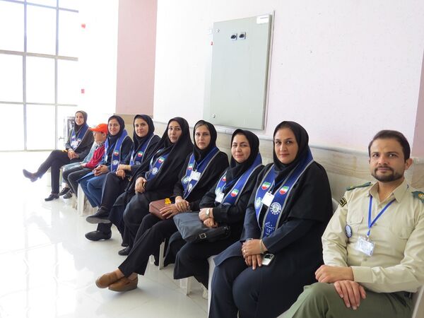 اردوی تمشک دختران بجنورد در اردوگاه شهید چمران 