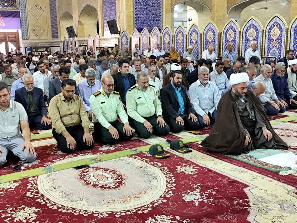 نماز جمعه شهرستان دارالصابرین بم 