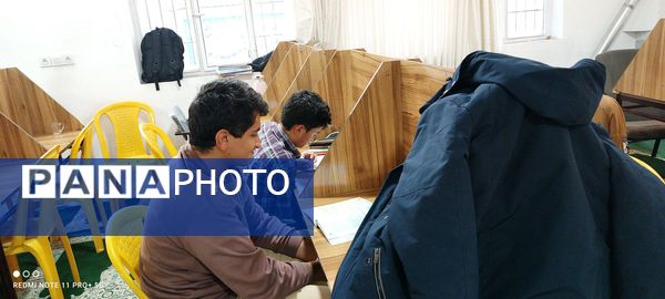 قرائت خانه دبیرستان نمونه آیت‌الله خامنه ای؛ مکانی ایمن و مجهز برای درس خواندن دانش آموزان 