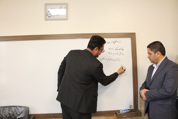 افتتاح دبیرستان متوسطه اوّل ۴ کلاسه «مصیب جلالی» در روستای دهنه اخلمد چناران