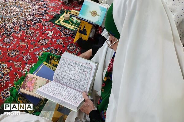 مراسم احیا و عزاداری شب اول قدر در شهر بار نیشابور  