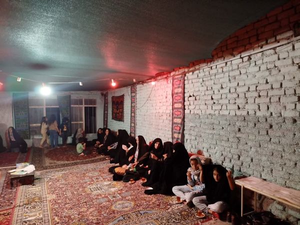 موکب علی اصغری فدافن میزبان امام جمعه کاشمر 