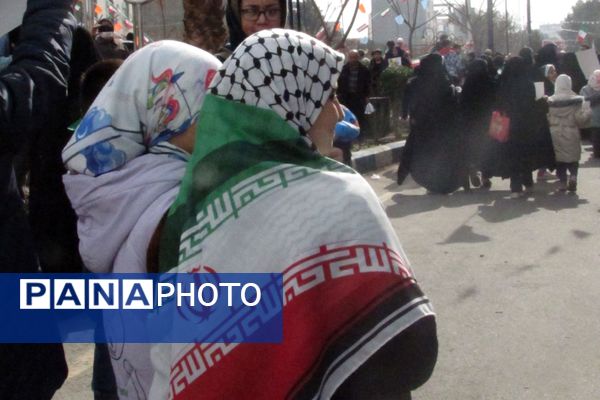 خروش مردمی در خیابان‌های رباط‌کریم در 22بهمن