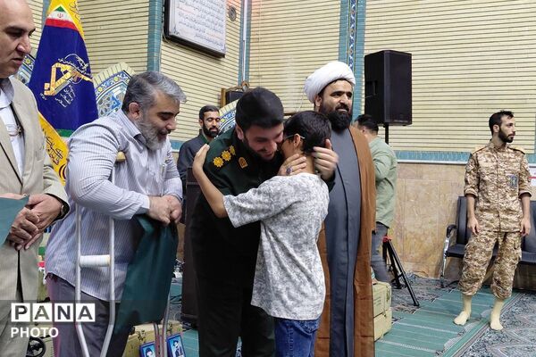 آیین گرامی داشت هفته دفاع مقدس در مسجد جامع صاحب الزمان عج شهرستان قدس