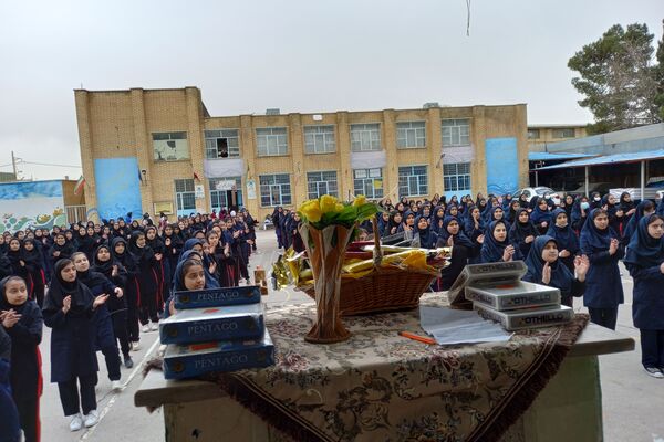 المپیاد ورزشی درون مدرسه‌ای در دبیرستان شاهد فیض ناحیه ۳ شیراز