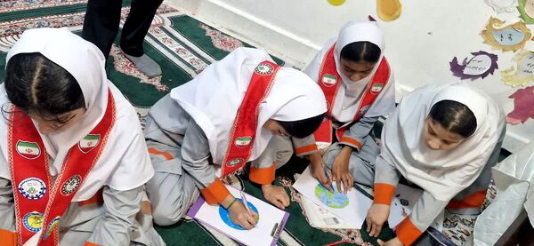 ویژه برنامه روز جهانی کودک در دبستان نخبگان شهید نصرت الدین