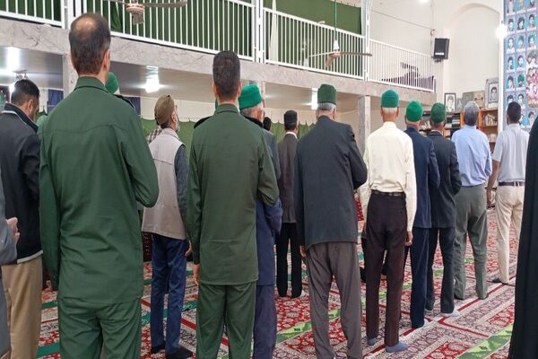 اقامه نماز جمعه همزمان با وفات حضرت معصومه (س) در مسجد جامع شهر بار نیشابور