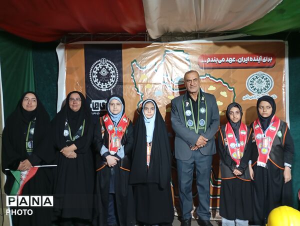 برپایی موکب باانرژی‌ها در خراسان رضوی با حضور معاون پرورشی و فرهنگی وزیر 