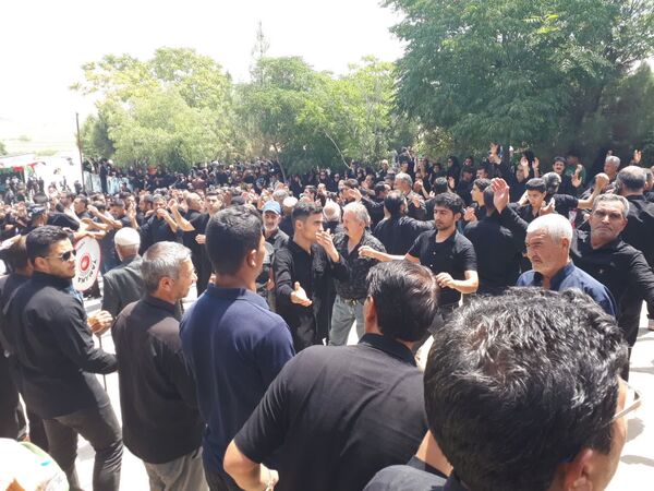 مراسم عاشورای حسینی در امامزاده دلاور آشخانه 