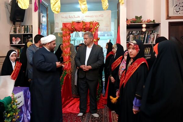 اعتکاف دانش‌آموزی در شهرستان اسلام آباد غرب 