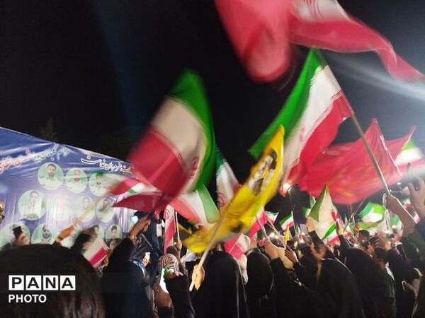 مراسم چهلم شهادت نیروهای یگان امداد در مقتل این شهیدان