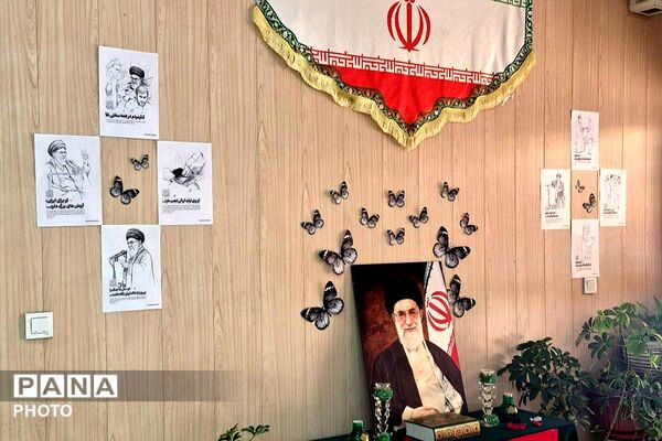 آمادگی دبستان شهید قلنبر ناحیه دو شهرری برای پذیرایی از زائران امام شهید