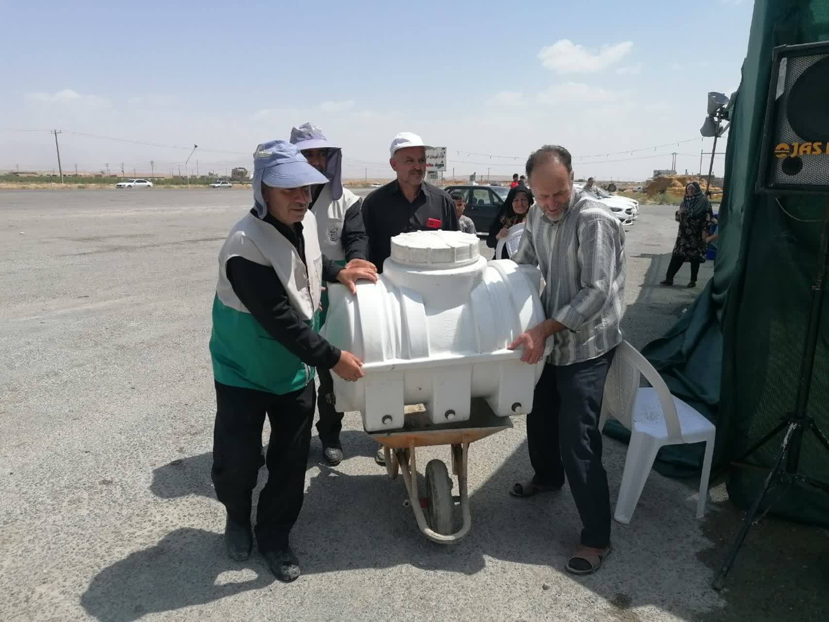 برپایی موکب عاشورایی اربعین حسینی در شیروان