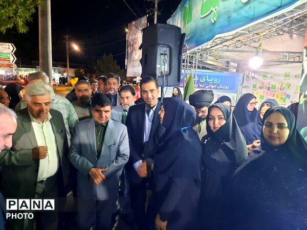 حضور فرماندار مشهد در جشن عید غدیر در میدان دانشجو