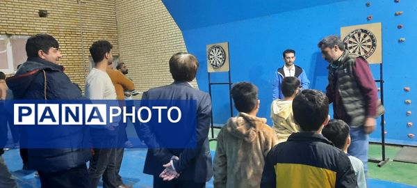 مسابقات دارت در سالن تختی شهرستان سملقان