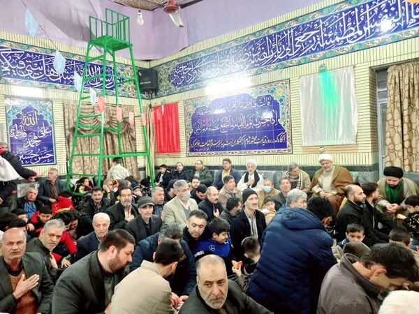 حضور مردم شیعه و سنی تربت‌ جام در جشن ولادت امام حسین (ع)