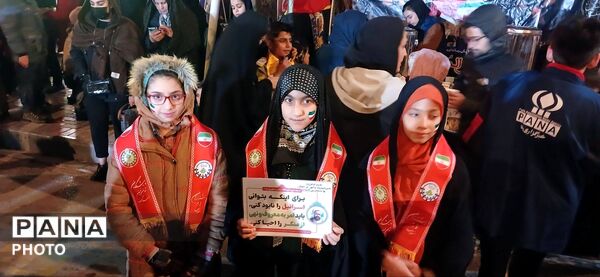 موکبی از جنس دانش‌آموز خبرنگاران پانا شهرستان بجنورد 
