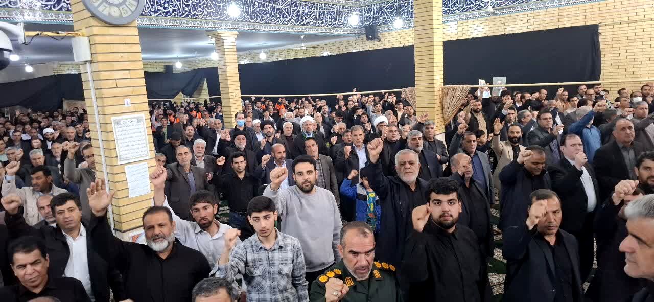 راهپیمایی پرشور و حماسی مردم غیور پلدختر در روز قدس 