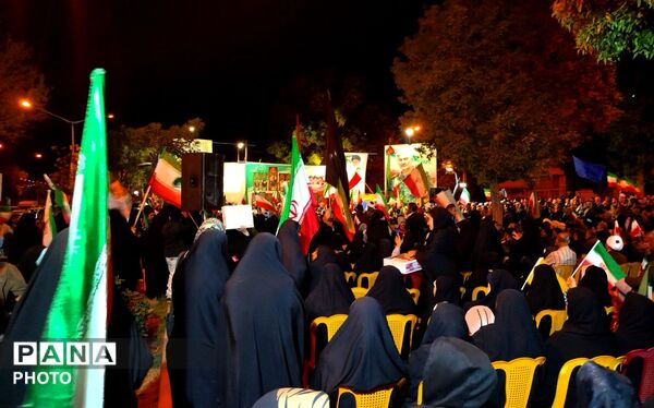 اولین یادواره شهدای جنگ تحمیلی سوم و سردار سرلشکر پاسدار شهید حاج بهرام حسینی مطلق در بیجار