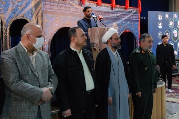 بزرگداشت پنجمین سالگرد شهادت شهید حاج قاسم سلیمانی در مصلی شهر قیامدشت ناحیه یک ری