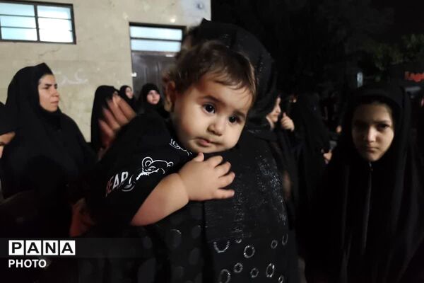 تجمع مردمی شهر صباشهر همزمان با مراسم شام غریبان  