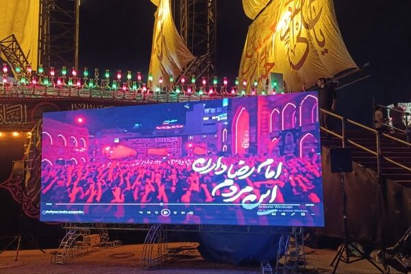 طوفان نور در سفینه‌النجاة شیراز