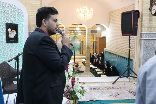محفل دانش‌آموزی انس با قرآن در آستان مقدس چهل اختران قم