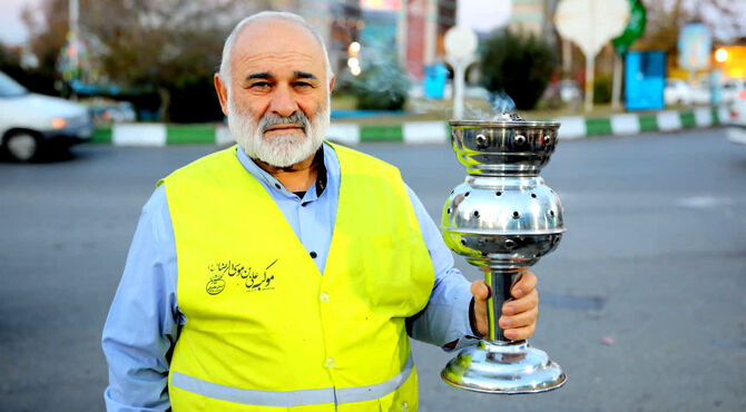 برپایی ایستگاه صلواتی موکب علی‌بن‌موسی‌الرضا(ع) استان گلستان