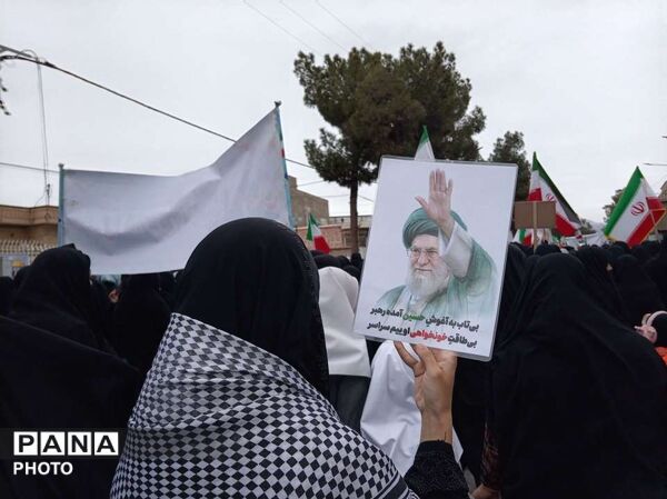 راهپیمایی روز جهانی قدس در شهرستان خلیل‌آباد 