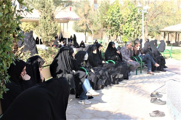 مراسم سالگرد تدفین شهدای گمنام موسسه علمی فرهنگی دارالحدیث قم
