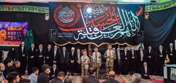 مردم رباطسنگ غرق در شور و عشق حسینی