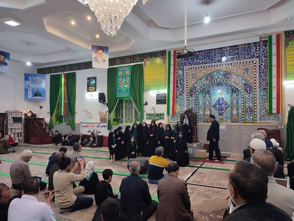 قاب پانا میزبان جشن ولادت امام زمان(عج) در مسجد خاتم پیامبران 