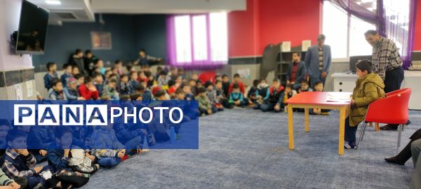 برگزاری کارگاه قصه خوانی دبستان مبین 