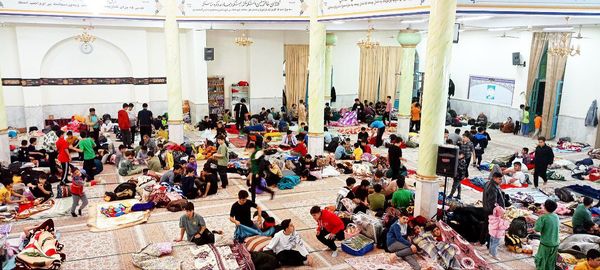 حال و هوای روز اول اعتکاف شهرستان کاشمر