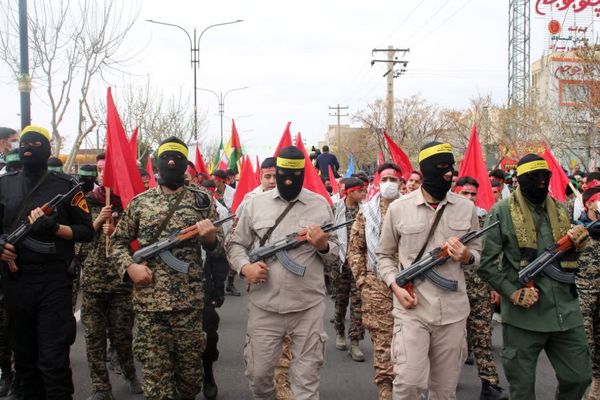 راهپیمایی روز جهانی قدس در شهرستان سمنان 