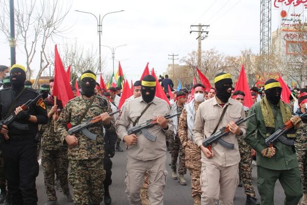 راهپیمایی روز جهانی قدس در شهرستان سمنان 