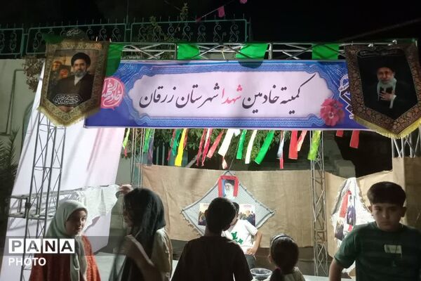 جشن میلاد پیامبر(ص) و امام صادق(ع) در امامزاده قاسم زرقان