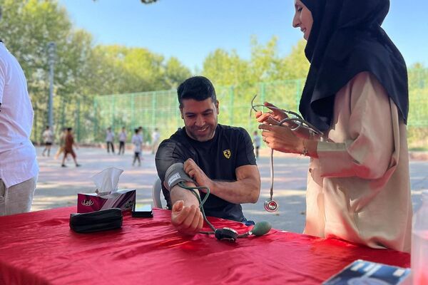حضور دانش آموزان پویا و پر انرژی پردیس در «میدان پویا»