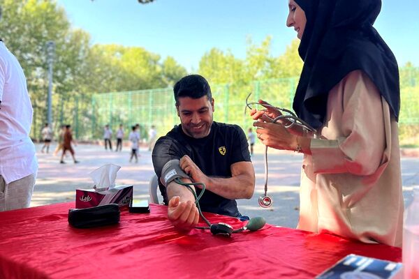 حضور دانش آموزان پویا و پر انرژی پردیس در «میدان پویا»