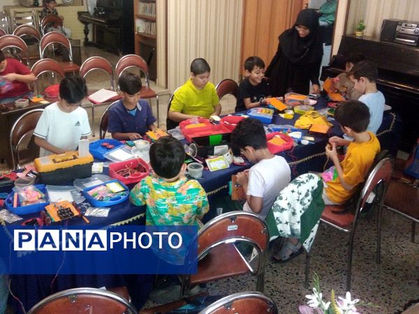 اوقات فراغت تابستانی با ۱۲ رشته متنوع در کانون ۱۵ خرداد ناحیه سه مشهد