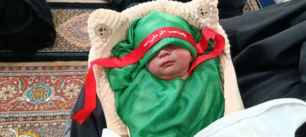 همایش بزرگ شیرخوارگان حسینی در شهر جعفریه