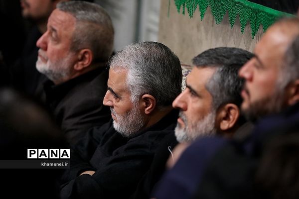 دومین شب عزاداری فاطمیه‌ با حضور رهبر معظم انقلاب