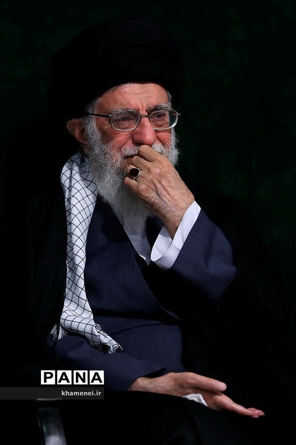 دومین شب عزاداری فاطمیه‌ با حضور رهبر معظم انقلاب