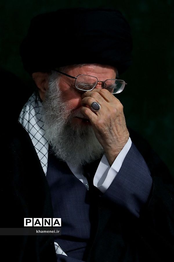 دومین شب عزاداری فاطمیه‌ با حضور رهبر معظم انقلاب
