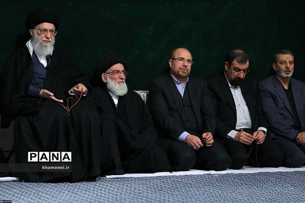 دومین شب عزاداری فاطمیه‌ با حضور رهبر معظم انقلاب