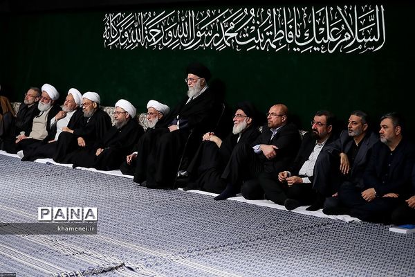 دومین شب عزاداری فاطمیه‌ با حضور رهبر معظم انقلاب