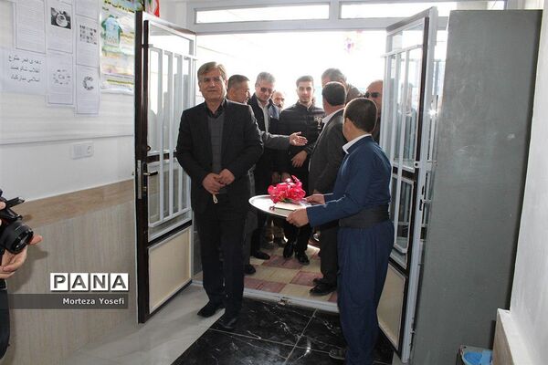 افتتاح مدرسه خیرساز روستای قاضی جوب دهگلان