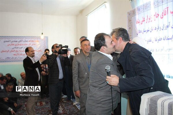 افتتاح مدرسه خیرساز روستای قاضی جوب دهگلان
