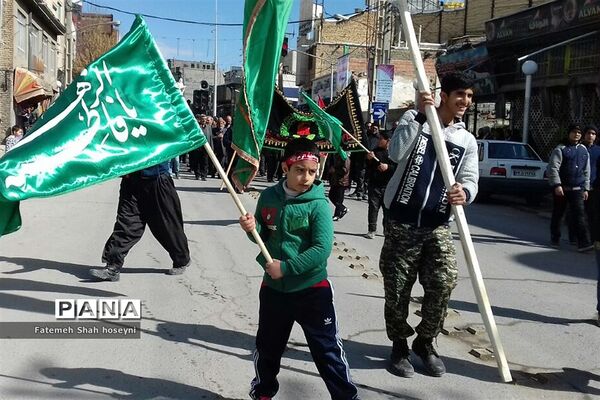 اجتماع عزاداران فاطمی در فیروزکوه
